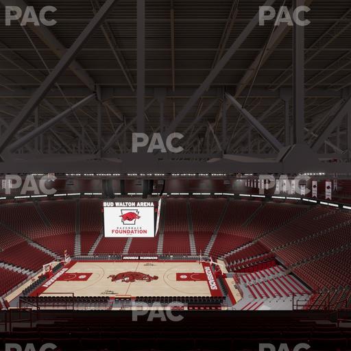 Bud Walton Arena - Section 235 Seat View