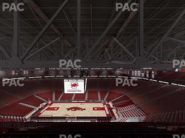 Bud Walton Arena - Section 235 Seat View