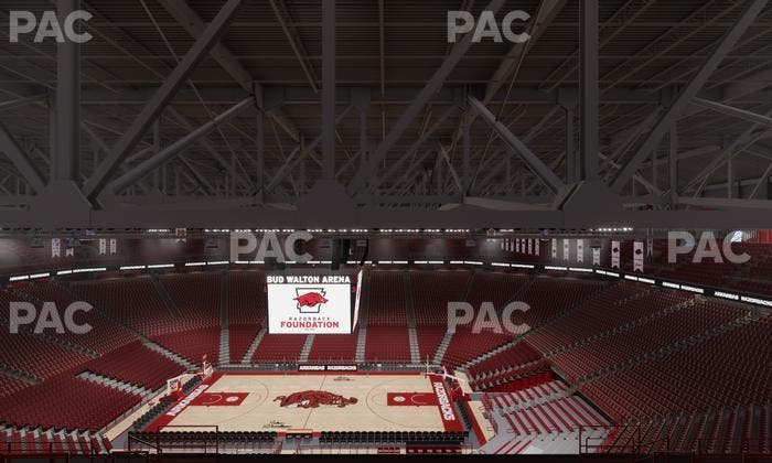 Bud Walton Arena - Section 235 Seat View
