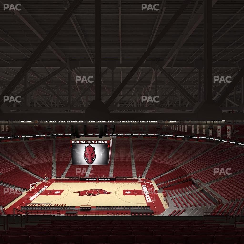 Bud Walton Arena - Section 235 Seat View