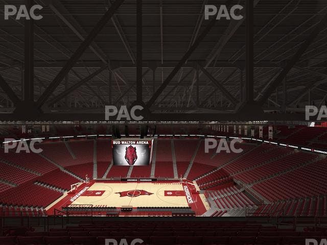 Bud Walton Arena - Section 235 Seat View