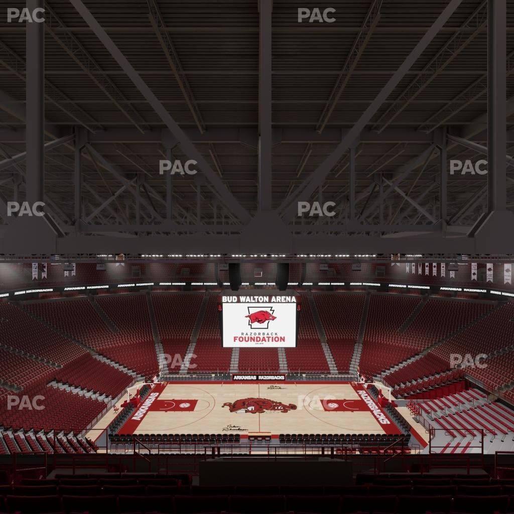 Bud Walton Arena - Section 236 Seat View