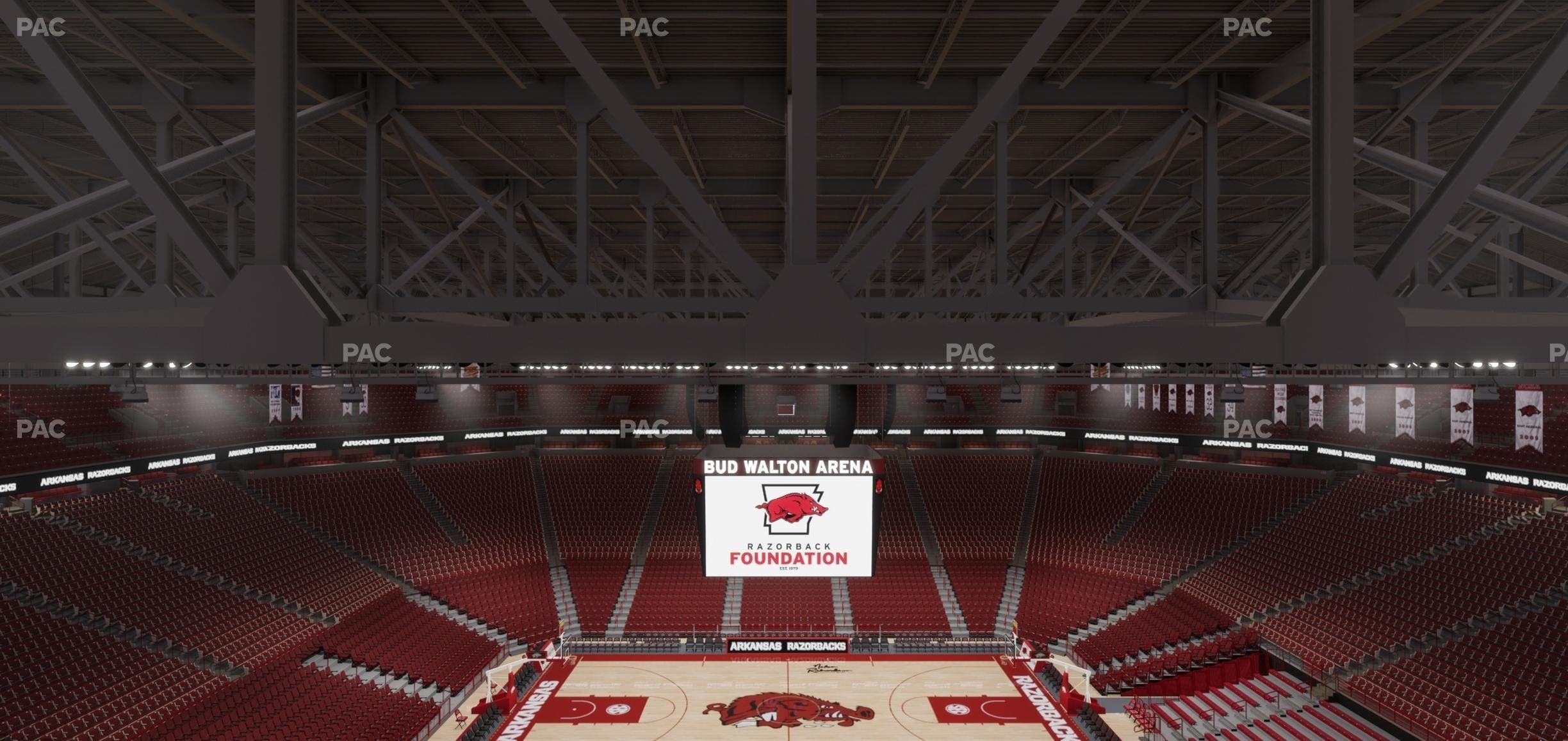 Bud Walton Arena - Section 236 Seat View