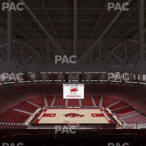 Bud Walton Arena - Section 236 Seat View