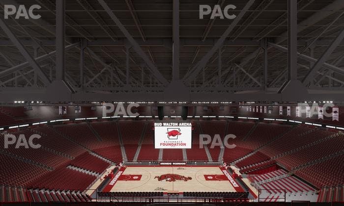 Bud Walton Arena - Section 236 Seat View