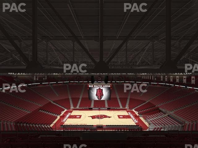 Bud Walton Arena - Section 236 Seat View
