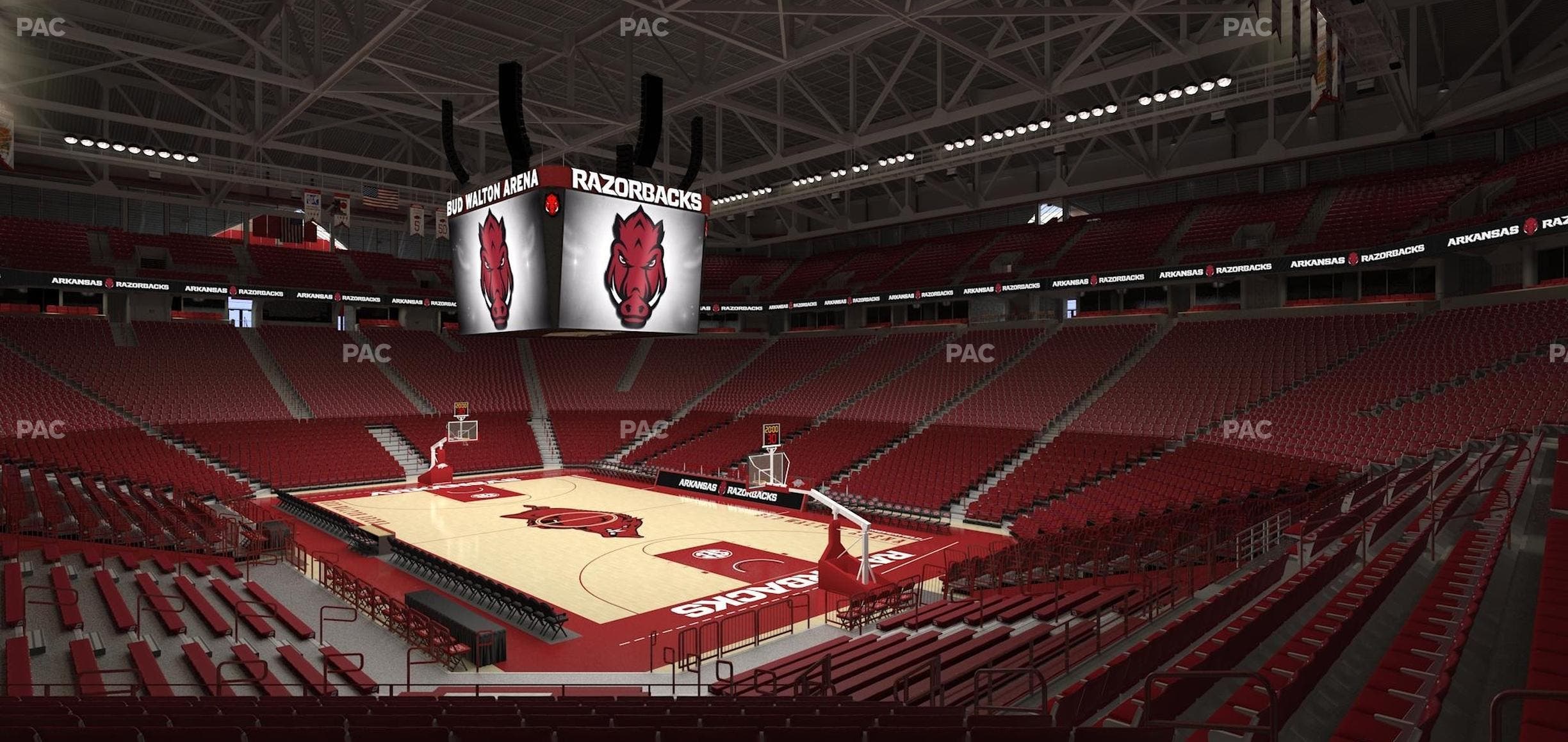 Bud Walton Arena - Section Loge 130 Seat View