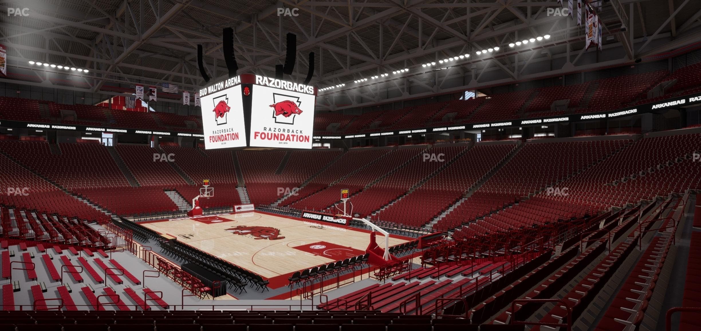 Bud Walton Arena - Section Loge 130 Seat View