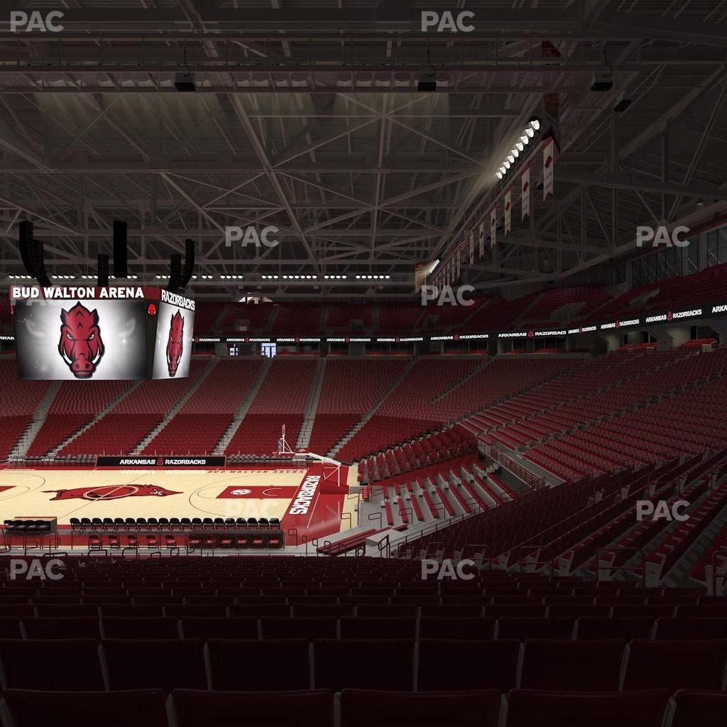 Bud Walton Arena - Section Loge 133 Seat View