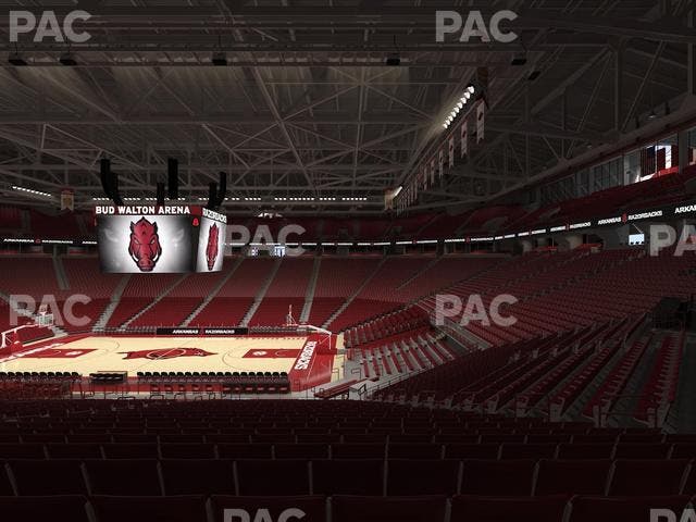 Bud Walton Arena - Section Loge 133 Seat View