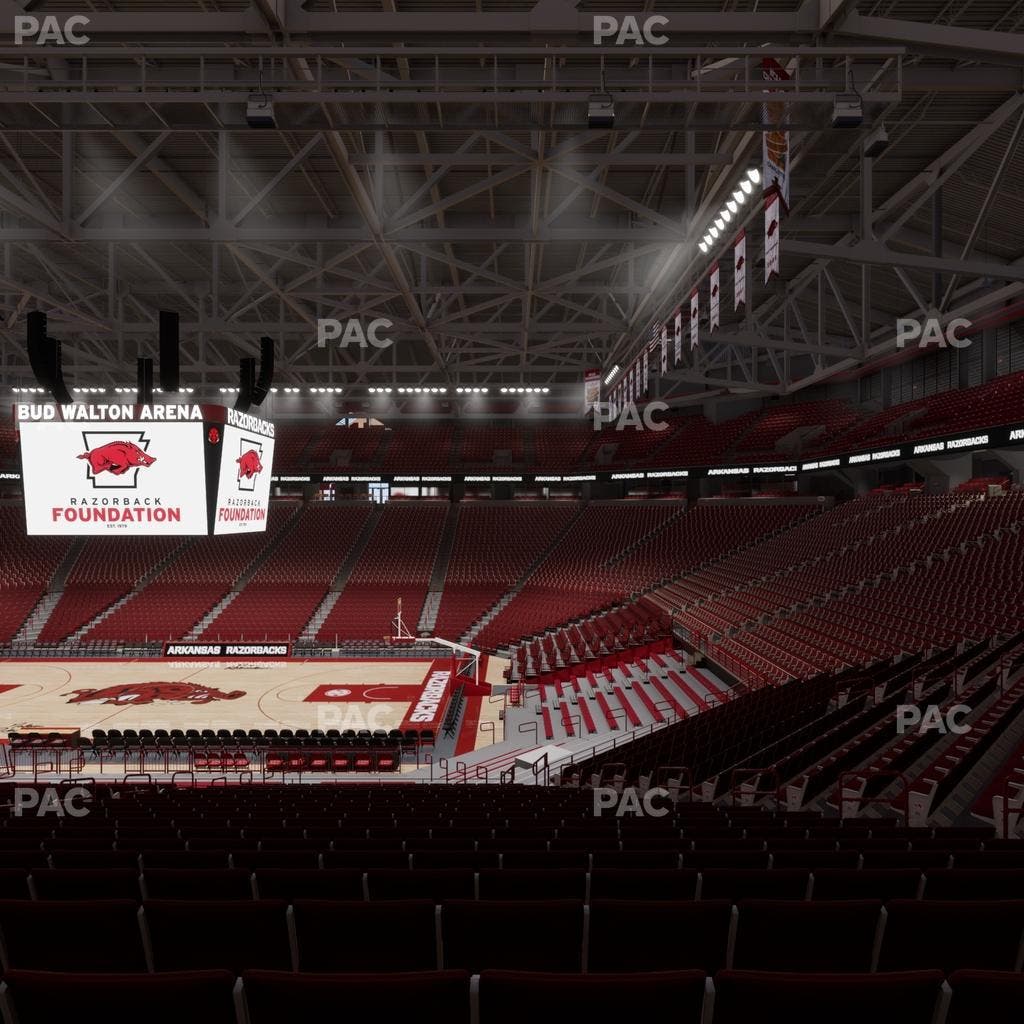 Bud Walton Arena - Section Loge 133 Seat View