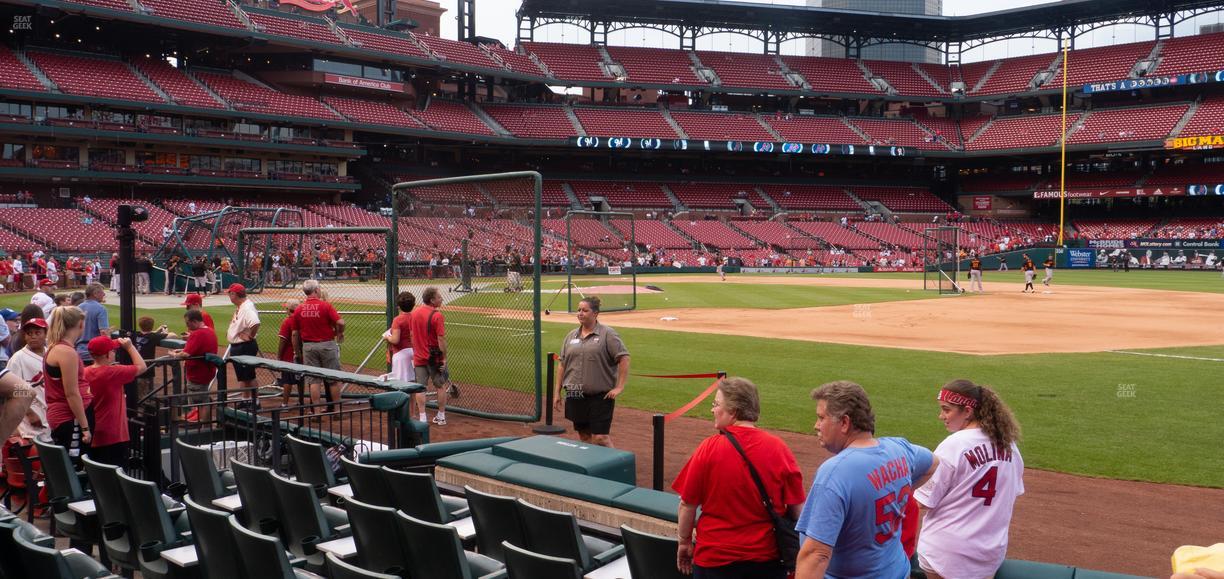 Busch Stadium - Section Diamond Box 140 Seat View