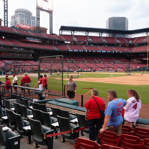 Busch Stadium - Section Diamond Box 140 Seat View