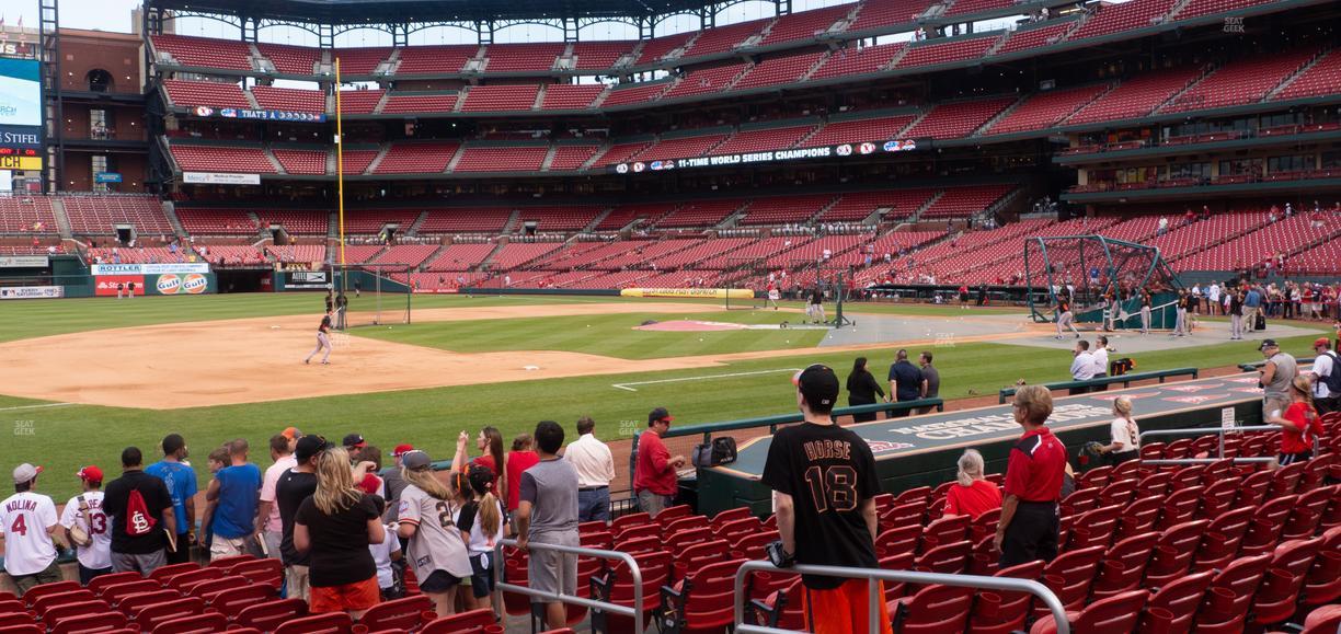 Busch Stadium - Section Diamond Box 159 Seat View