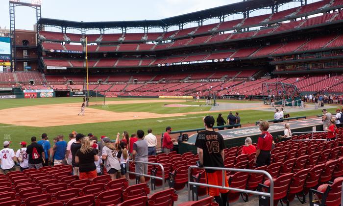 Busch Stadium - Section Diamond Box 159 Seat View