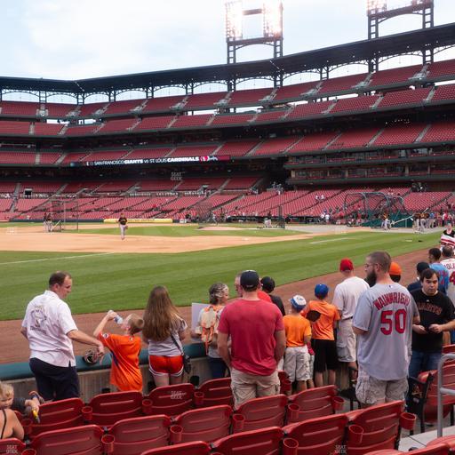 Busch Stadium - Section Dugout Box 162 Seat View