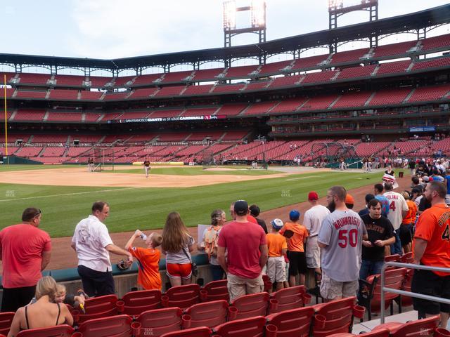 Busch Stadium - Section Dugout Box 162 Seat View Busch Stadium - Section Dugout Box 162 Seat View