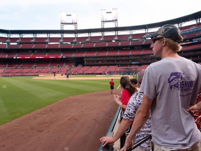 Busch Stadium - Section Dugout Box 167 Seat View Busch Stadium - Section Dugout Box 167 Seat View