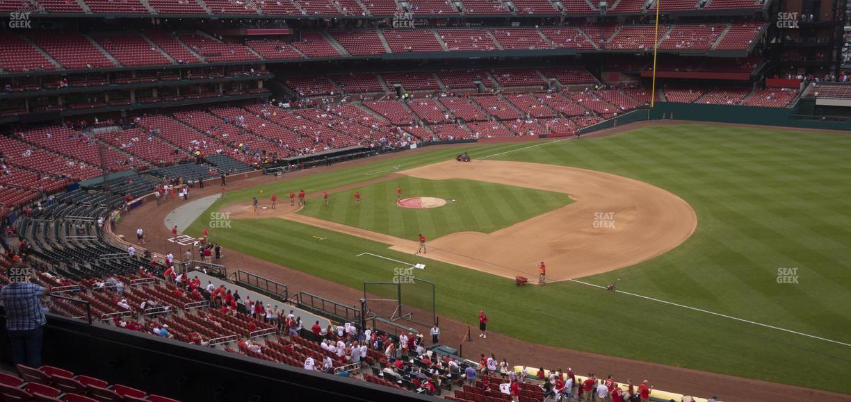 Busch Stadium - Section First Base Loge 239 Seat View