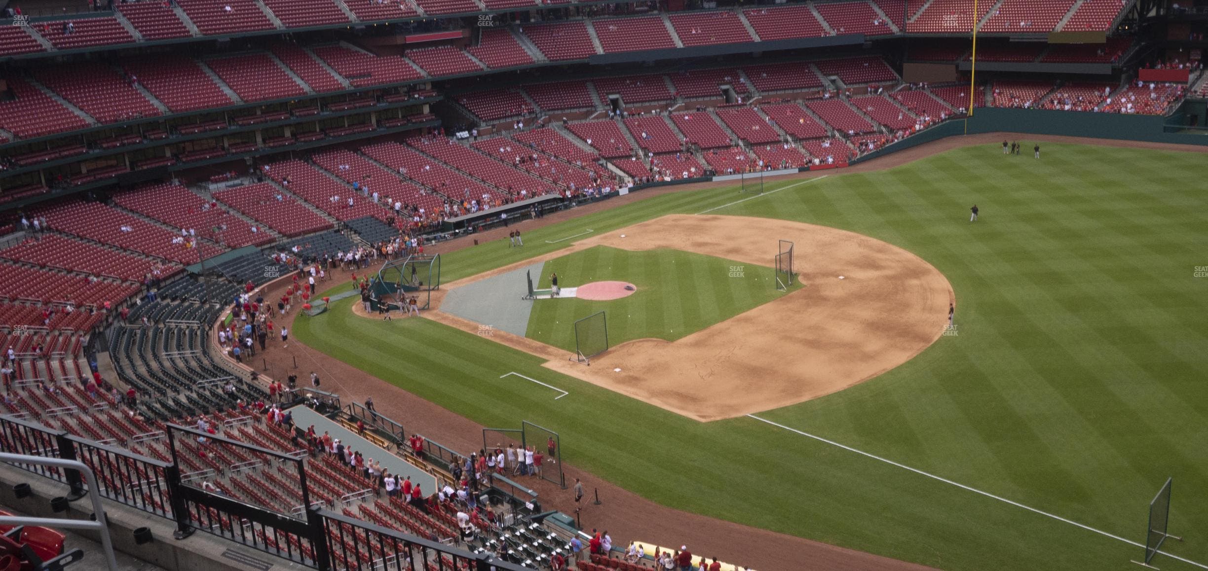 Busch Stadium - Section First Base Pavilion 337 Seat View
