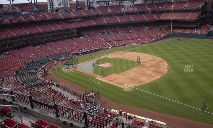 Busch Stadium - Section First Base Pavilion 337 Seat View