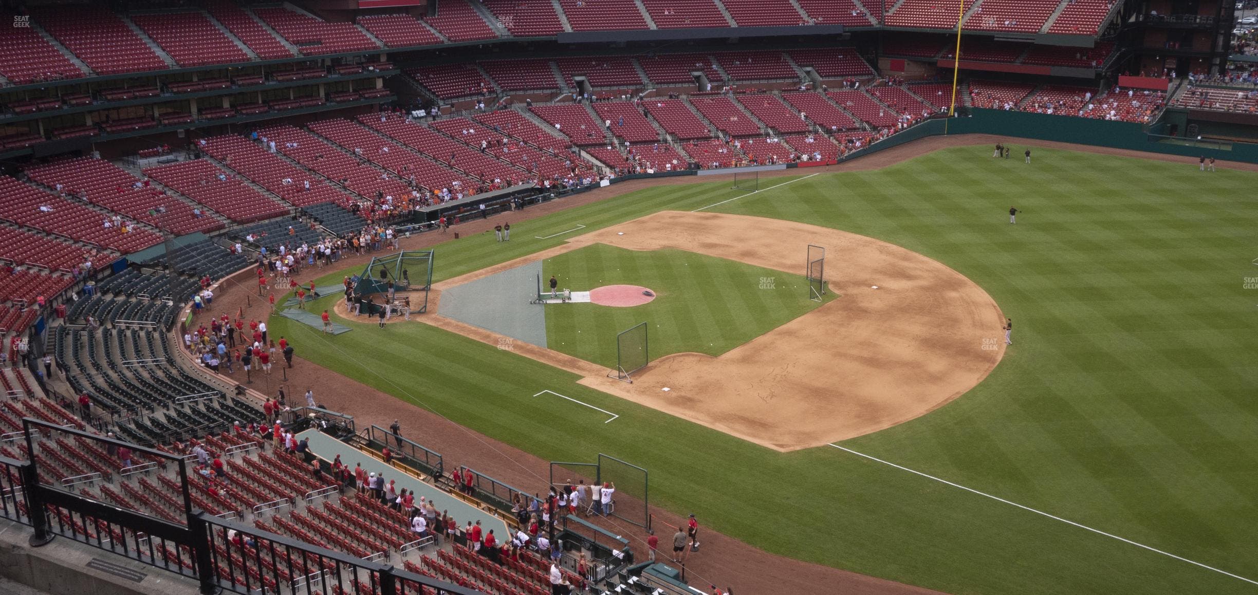 Busch Stadium - Section First Base Pavilion 339 Seat View