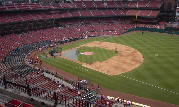 Busch Stadium - Section First Base Pavilion 339 Seat View