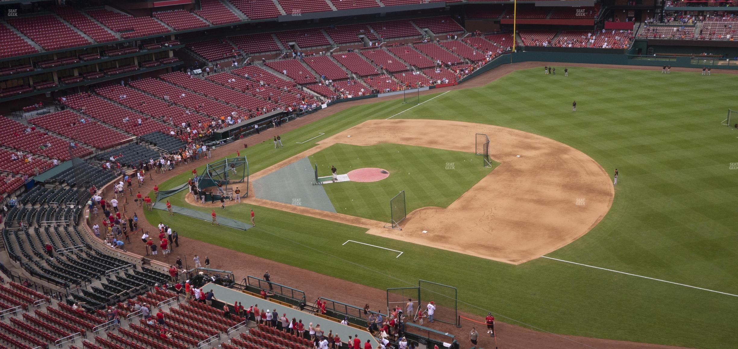 Busch Stadium - Section First Base Pavilion 340 Seat View
