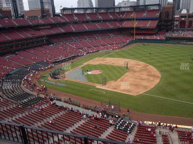 Busch Stadium - Section First Base Pavilion 340 Seat View