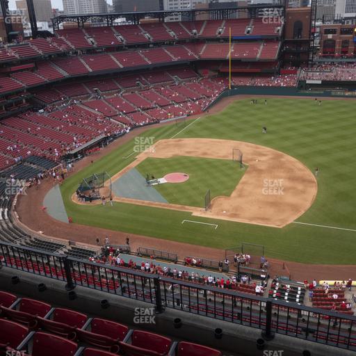 Busch Stadium - Section First Base Terrace 439 Seat View