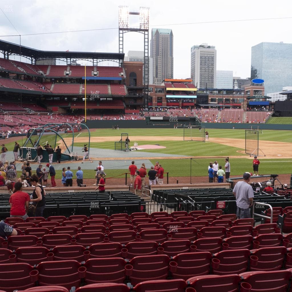 Busch Stadium - Section Home Field Box 146 Seat View