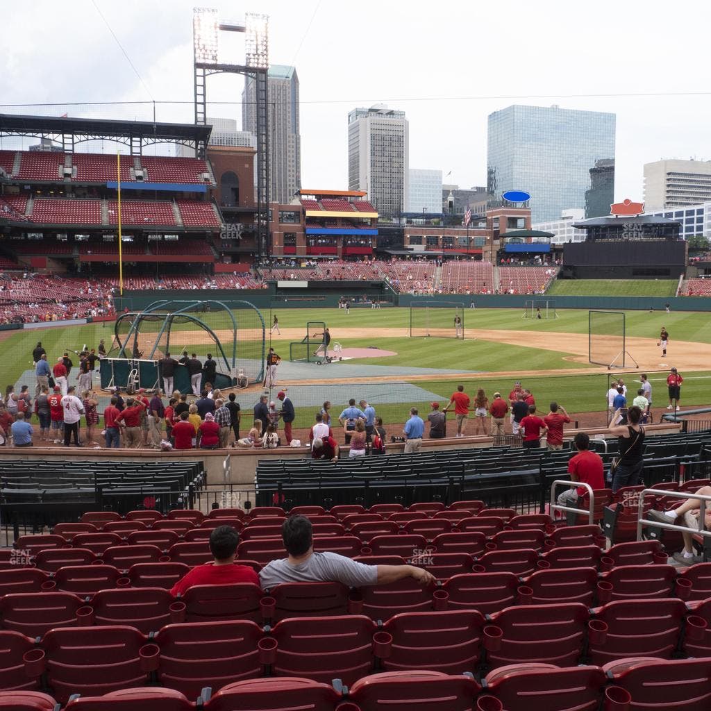 Busch Stadium - Section Home Field Box 147 Seat View