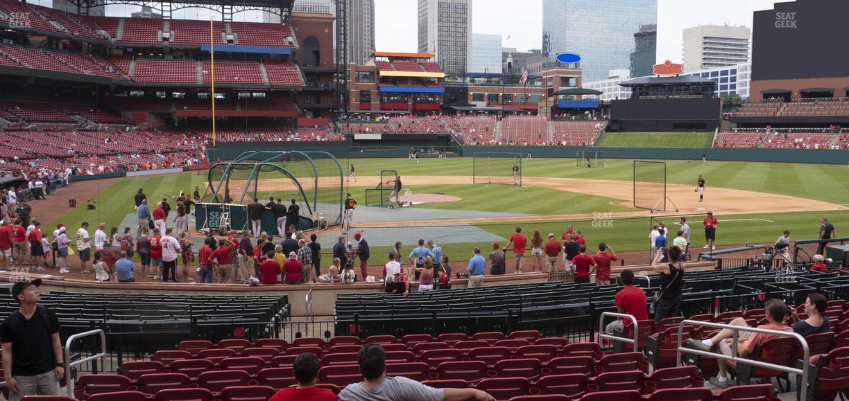 Busch Stadium - Section Home Field Box 147 Seat View