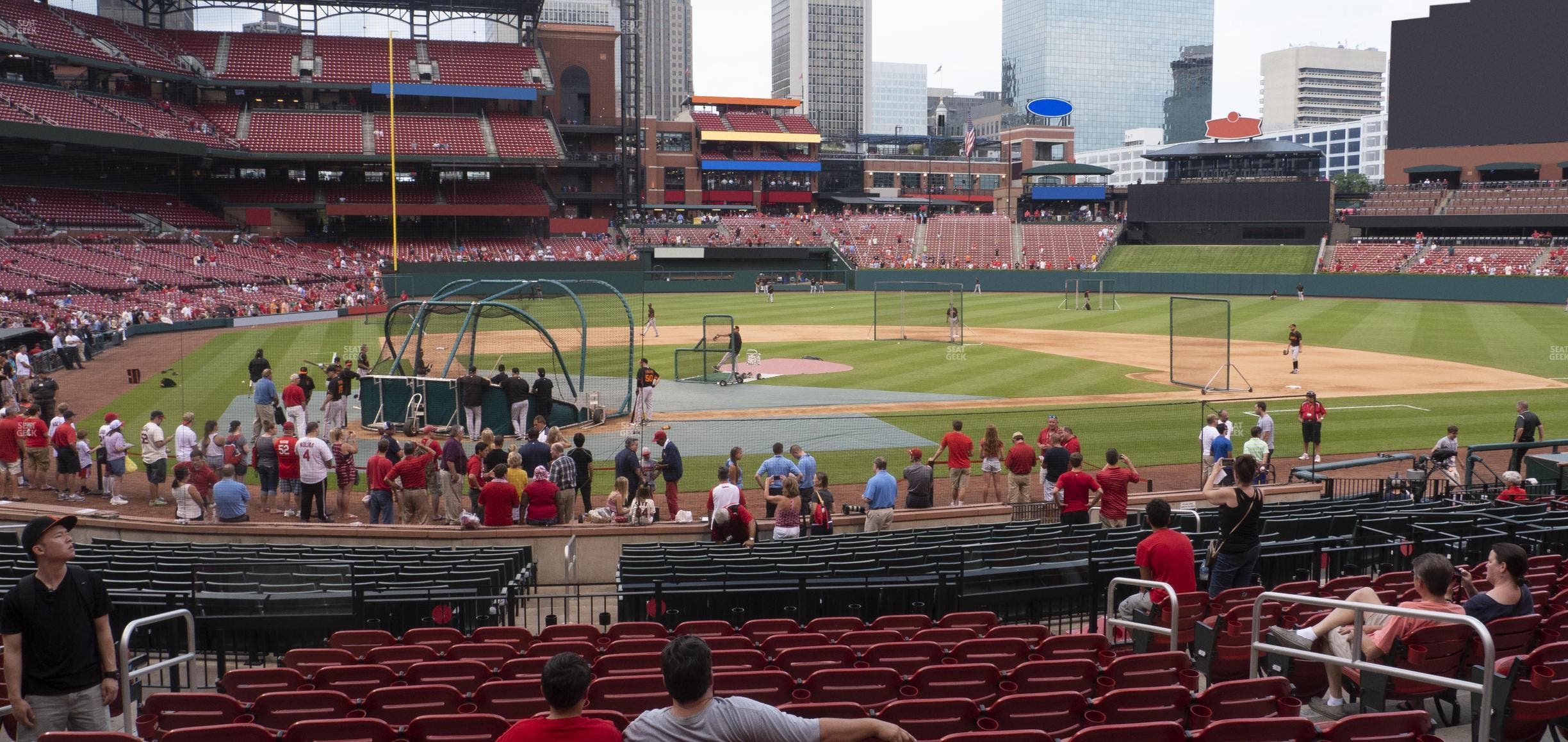 Busch Stadium - Section Home Field Box 147 Seat View