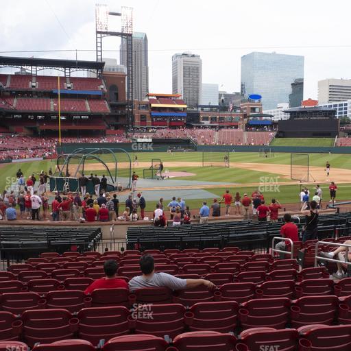Busch Stadium - Section Home Field Box 147 Seat View