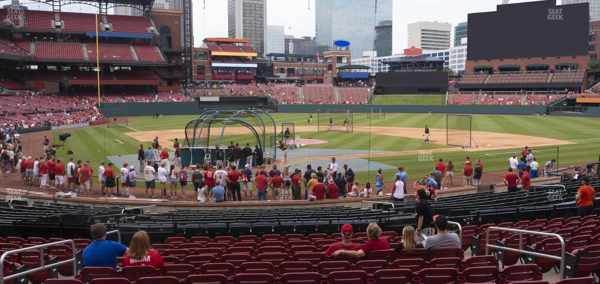 Busch Stadium - Section Home Field Box 148 Seat View