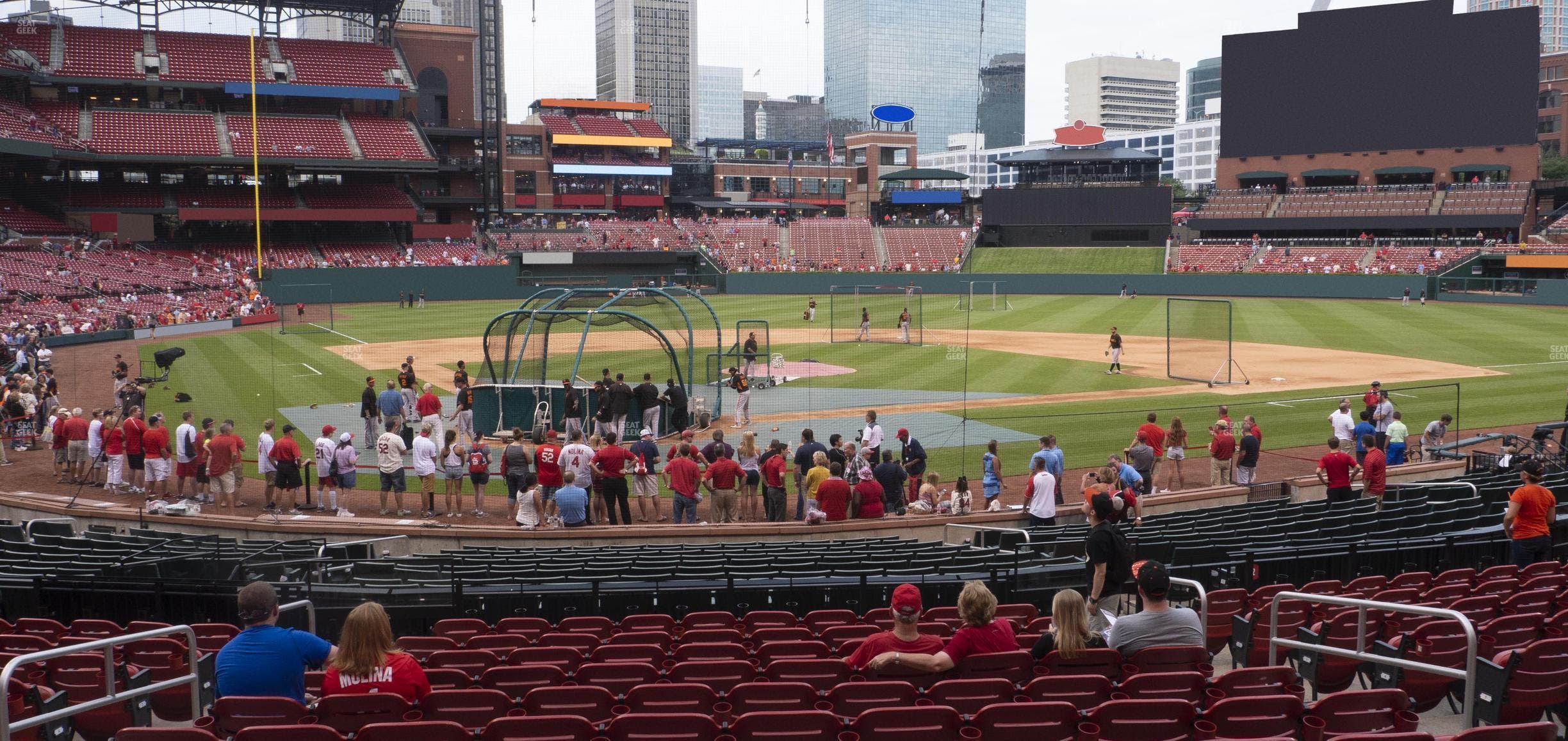 Busch Stadium - Section Home Field Box 148 Seat View