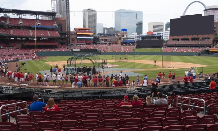 Busch Stadium - Section Home Field Box 148 Seat View