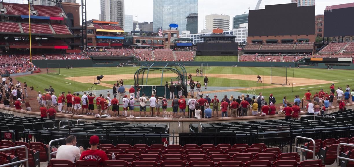 Busch Stadium - Section Home Field Box 149 Seat View