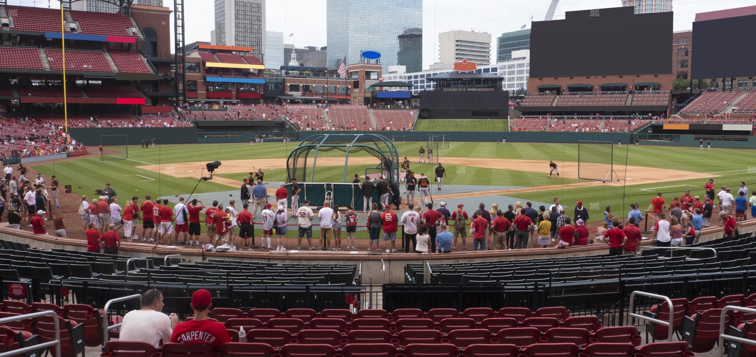 Busch Stadium - Section Home Field Box 149 Seat View