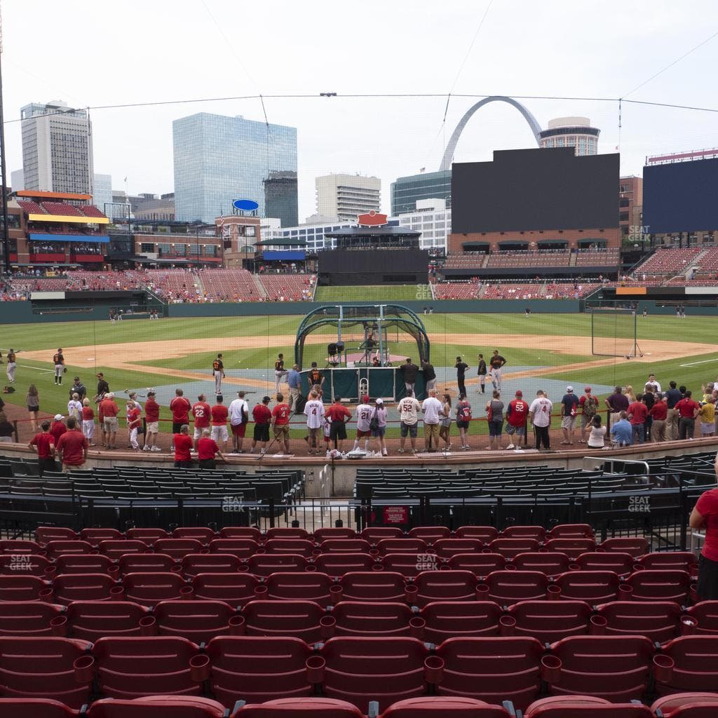 Busch Stadium - Section Home Field Box 150 Seat View