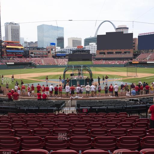Busch Stadium - Section Home Field Box 150 Seat View