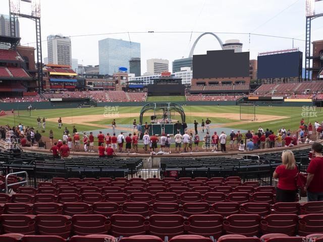 Busch Stadium - Section Home Field Box 150 Seat View
