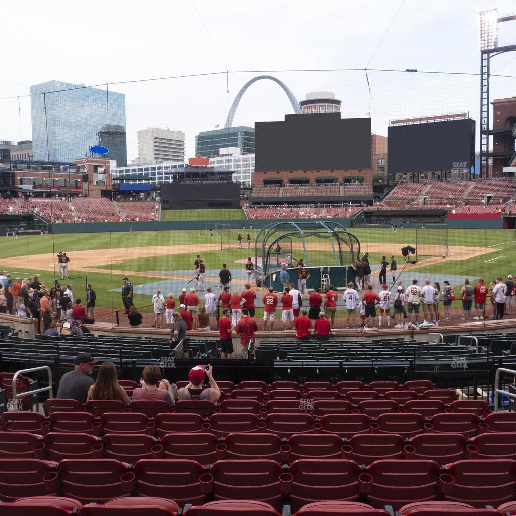 Busch Stadium - Section Home Field Box 151 Seat View