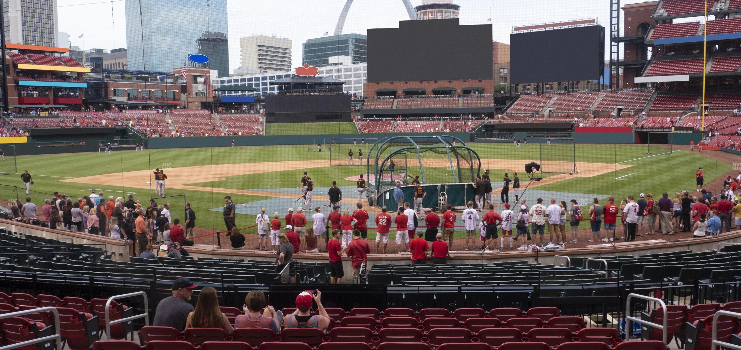 Busch Stadium - Section Home Field Box 151 Seat View