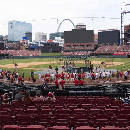 Busch Stadium - Section Home Field Box 151 Seat View