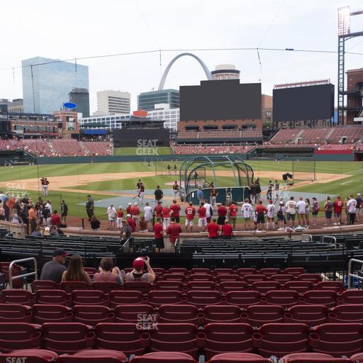 Busch Stadium - Section Home Field Box 151 Seat View