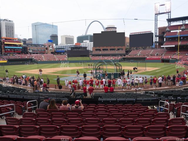 Busch Stadium - Section Home Field Box 151 Seat View