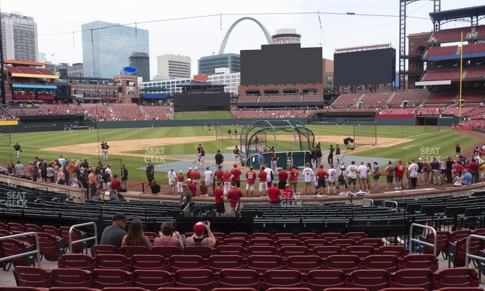 Busch Stadium - Section Home Field Box 151 Seat View