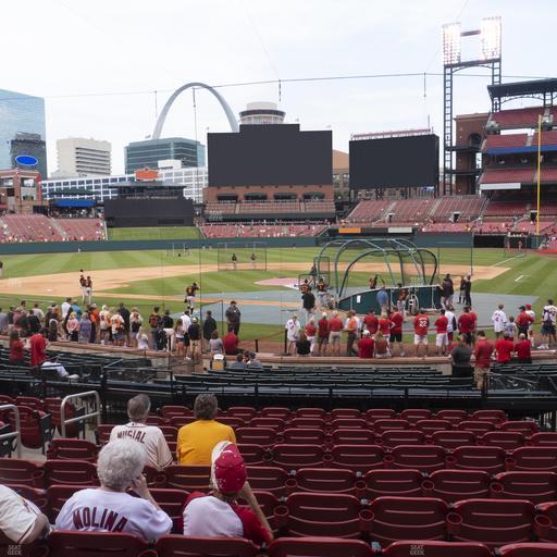 Busch Stadium - Section Home Field Box 152 Seat View